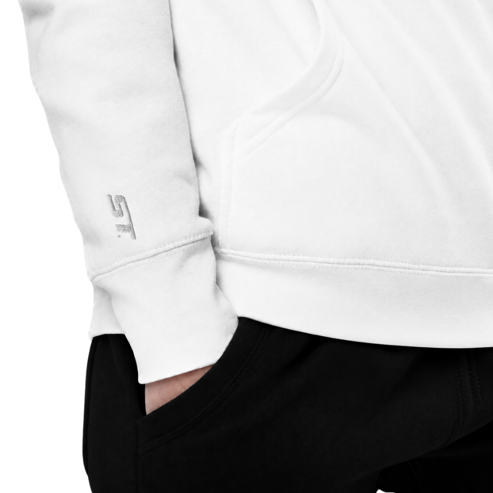 Hoodie — STRADA1® White Right