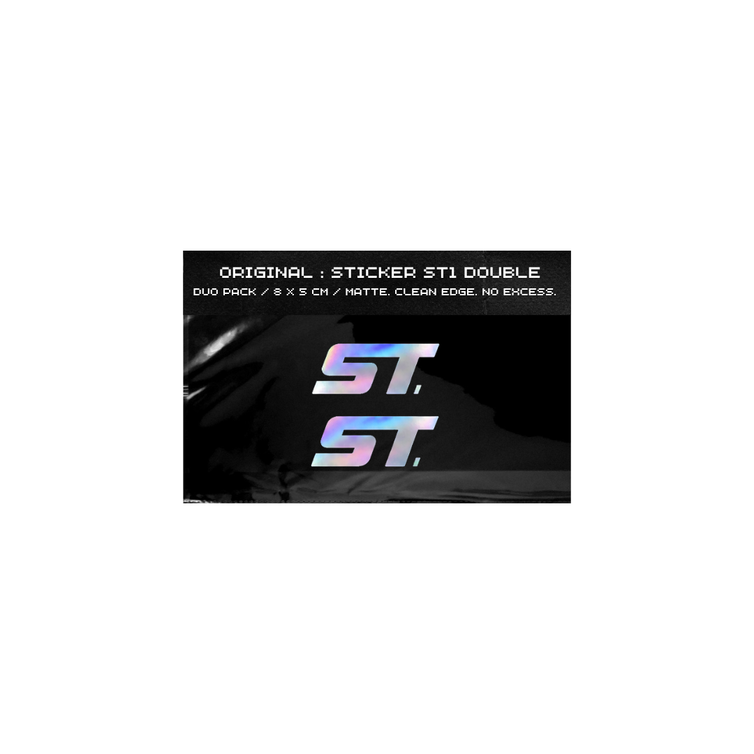 Sticker — ST1® Holographique