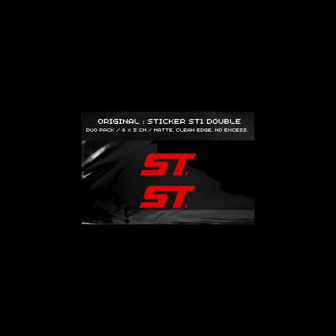ST1 RED STICKER (STRADA1)